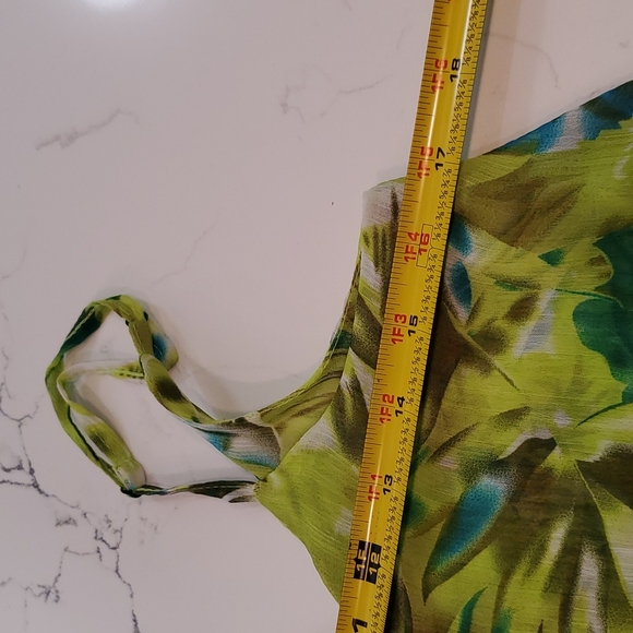 WET SEAL Spaghetti Strap Floral Layered Babydoll Flowy Summer Top ~ EUC - Picture 5 of 9